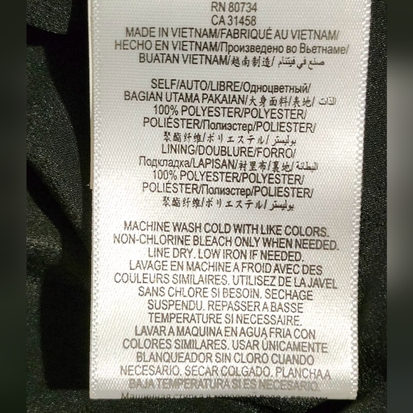 BCBGeneration Black Ruffle Mini Dress - Picture 8 of 8